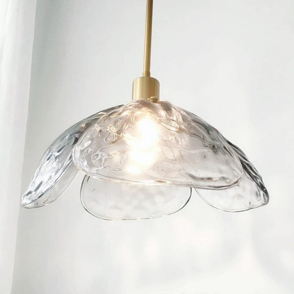 Vexen Flower Stained Glass Hanging Lamp