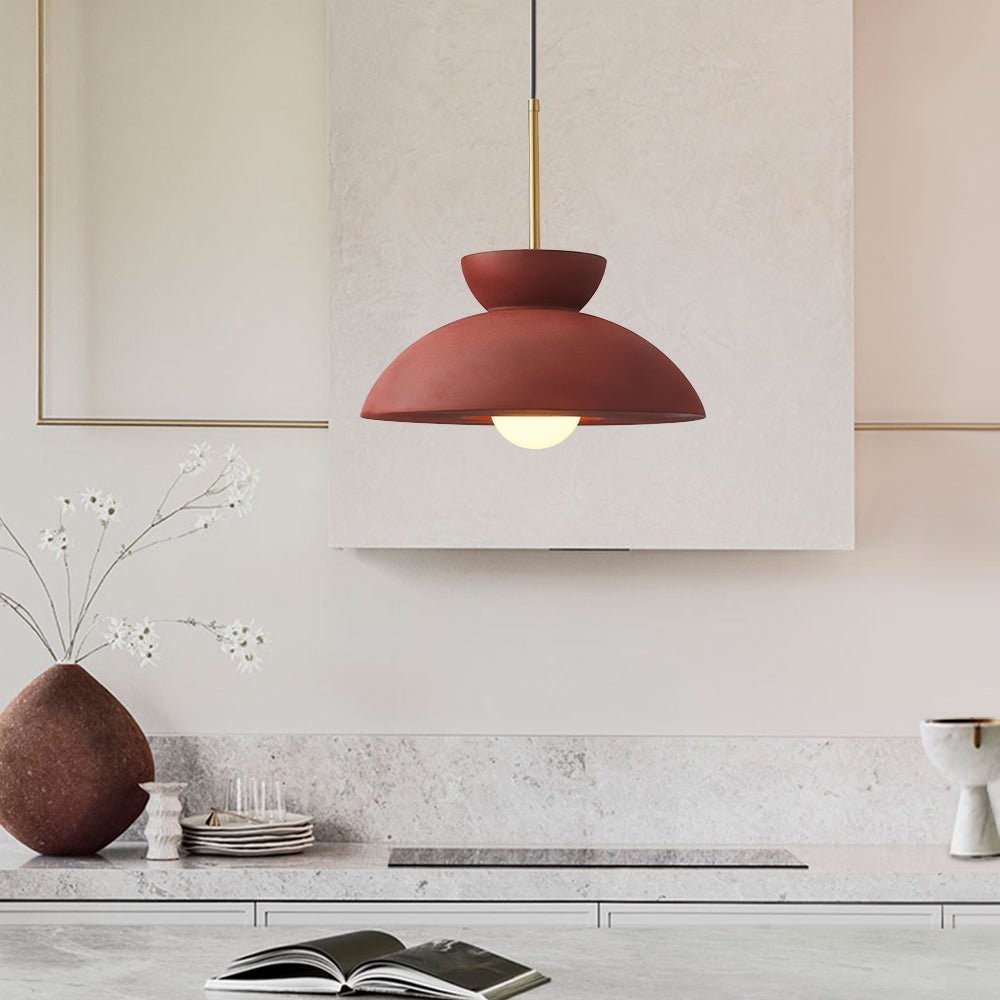 Iyla Scandinavian Minimalist Resin Pendant Light