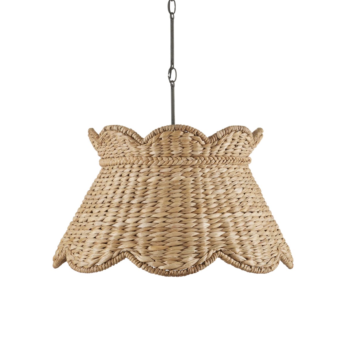Karinne Natural Flower Rattan Pendant Light