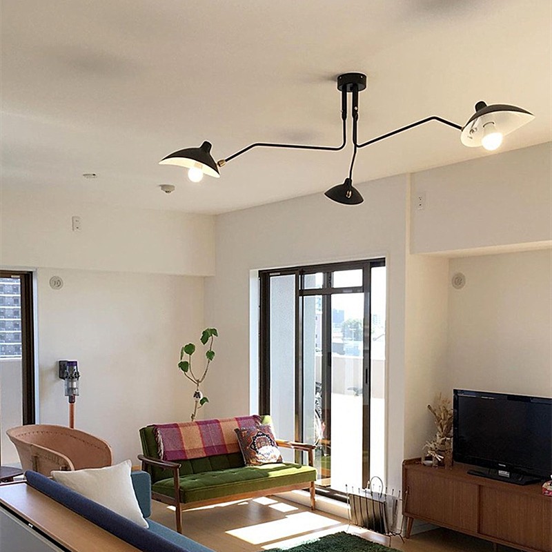 Octavia Duckbill Multihead Ceiling Lamp