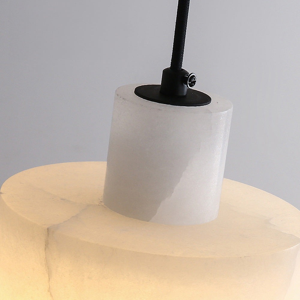 Zore Modern Alabaster Shade White Classic Pendant Light