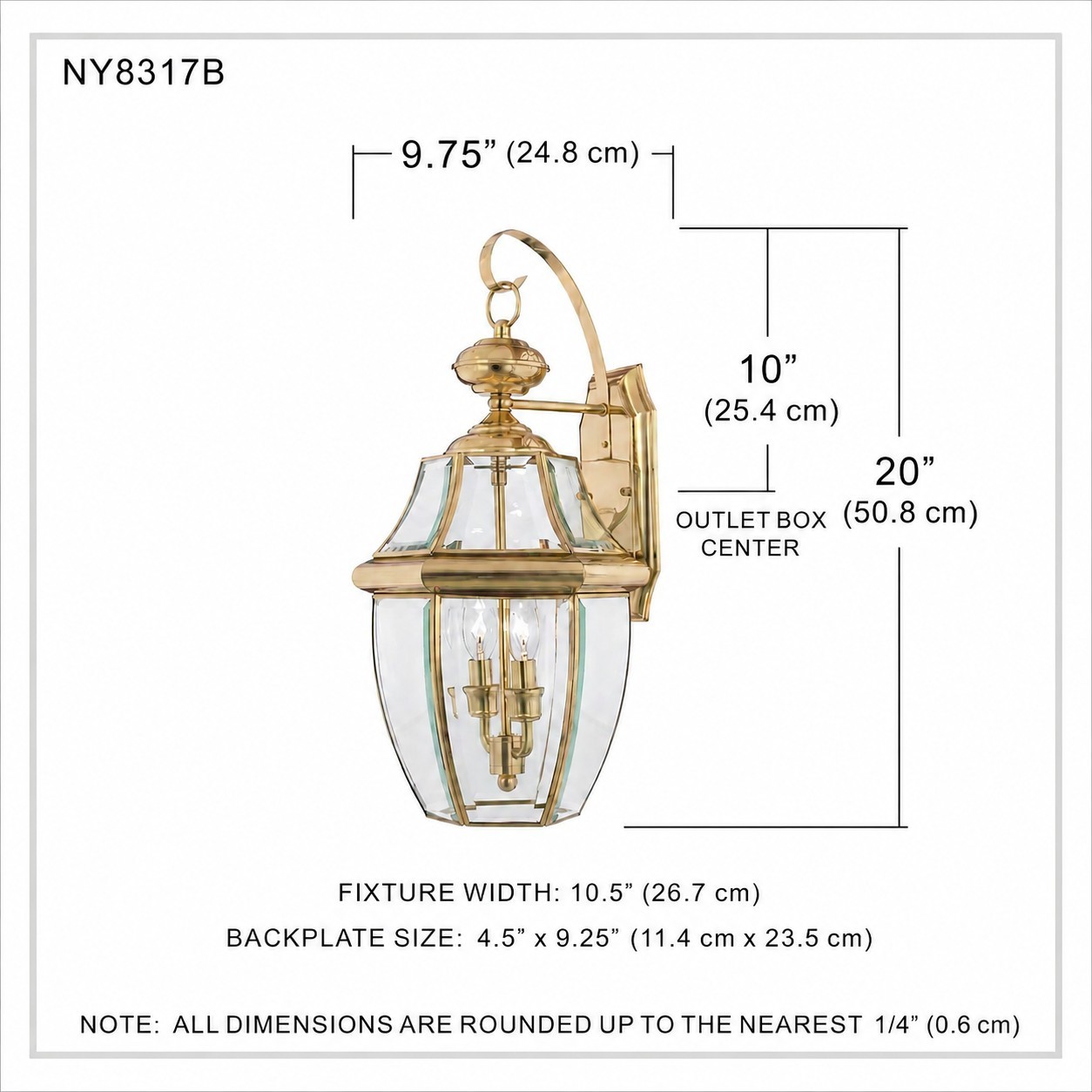 Riannon Country Metal Lantern Sconce