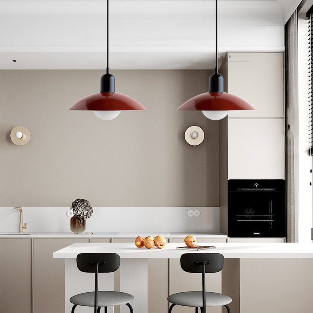 Harper Mid Century Multi Color Macaron Pendant Light