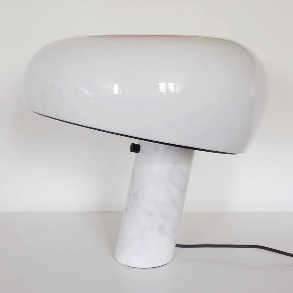 Paula Vintage Table Lamp with Marble Base