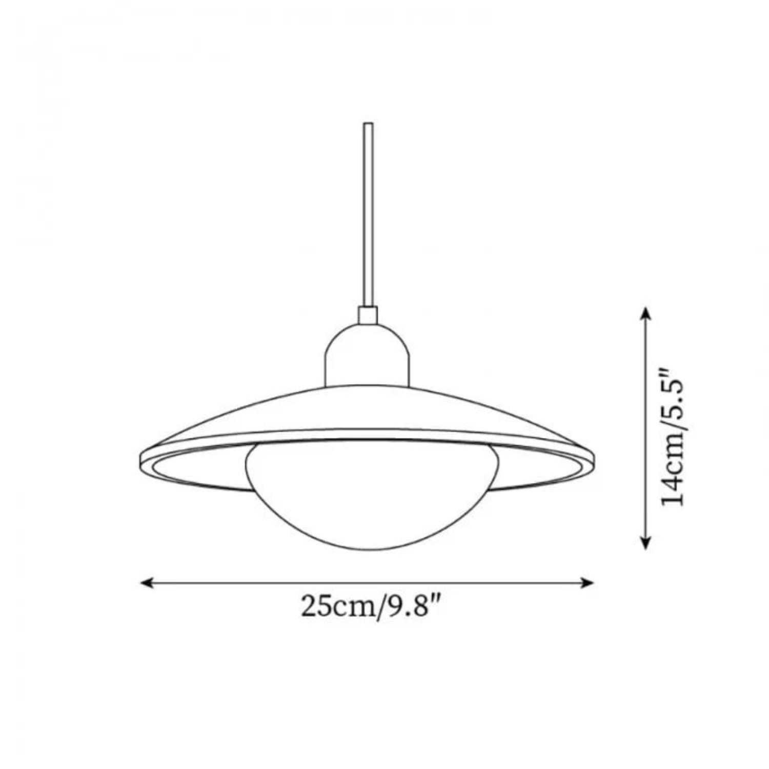 Barrett Wabi-Sabi Round Travertine Pendant Light