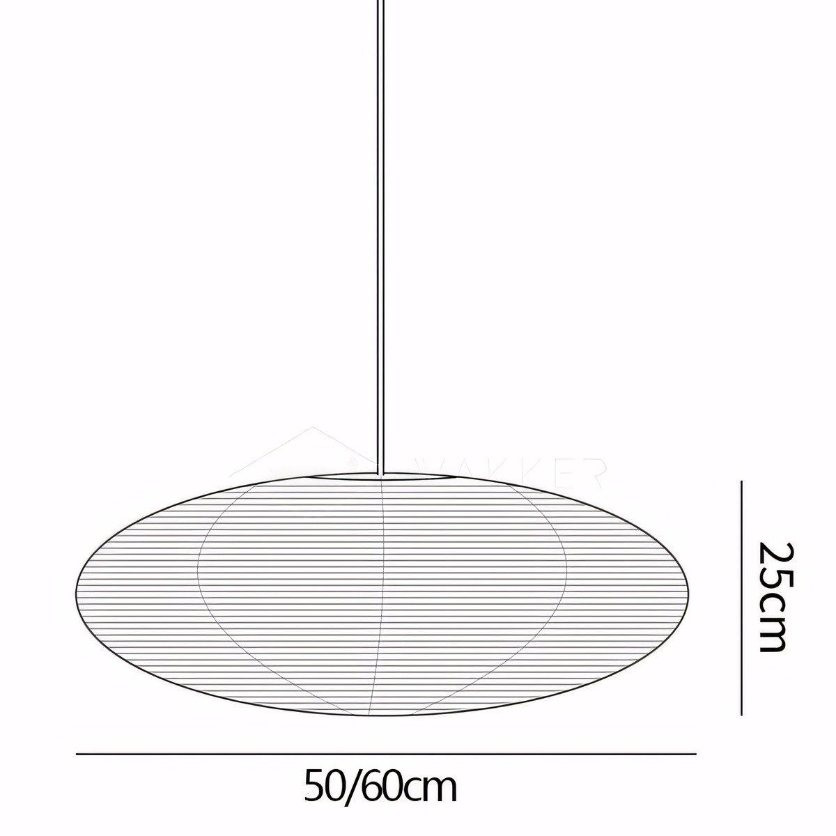 Gino Japanese Rice Paper Lantern Pendant Light