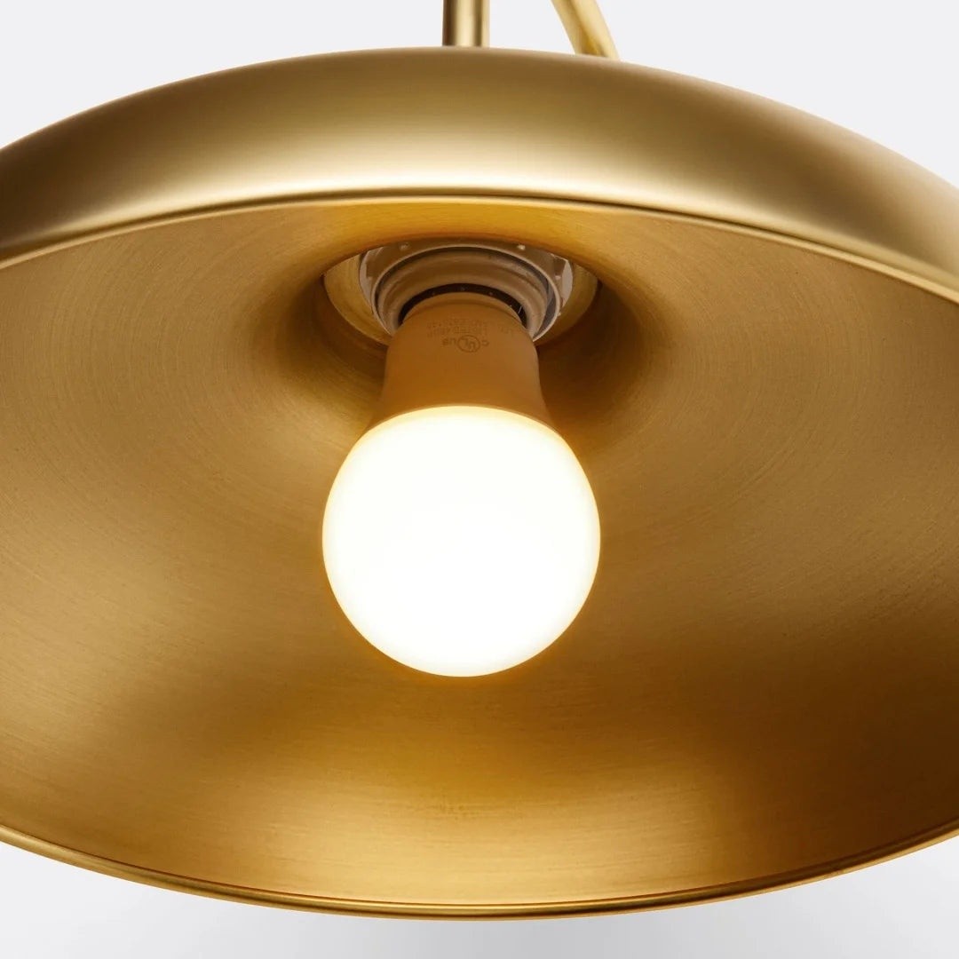 Gwydion Modern Farmhouse Dome Exterior Wall Light