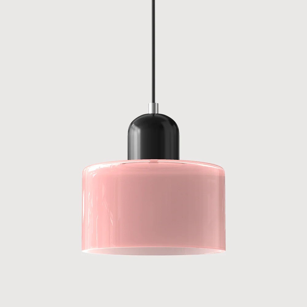 Colorful Creative Small Fresh Glass Shade Pendant Light