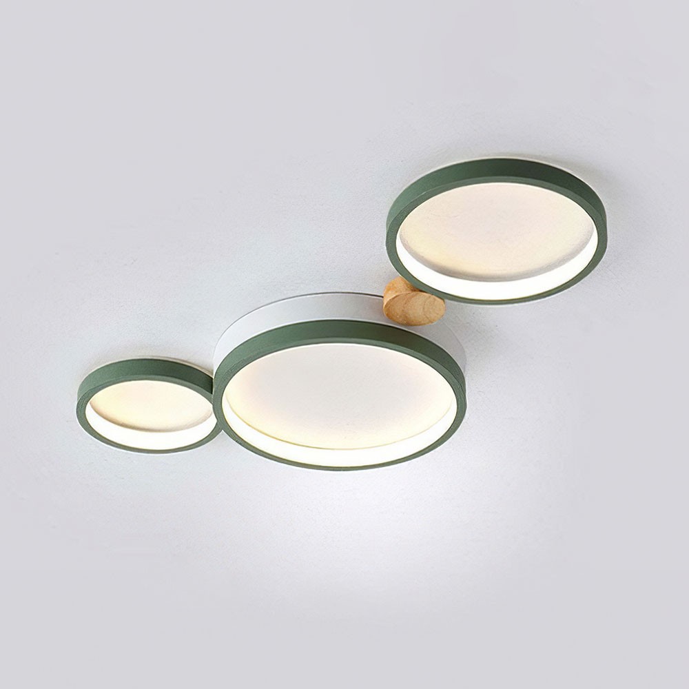 Phelith Modern Scandinavian Circle Ceiling Light