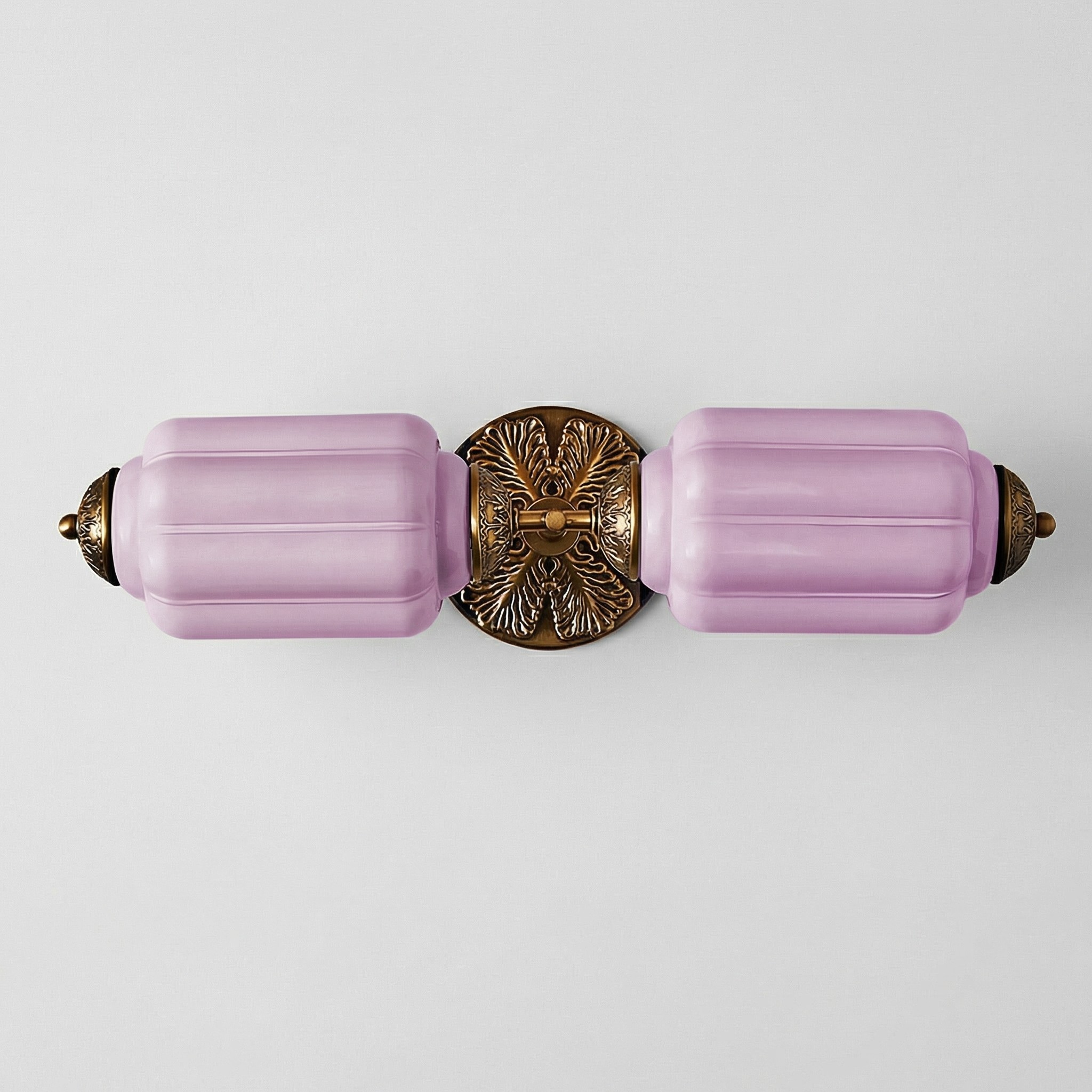 Hartnell Retro Colorful Art Deco Glass Eloise Wall Light