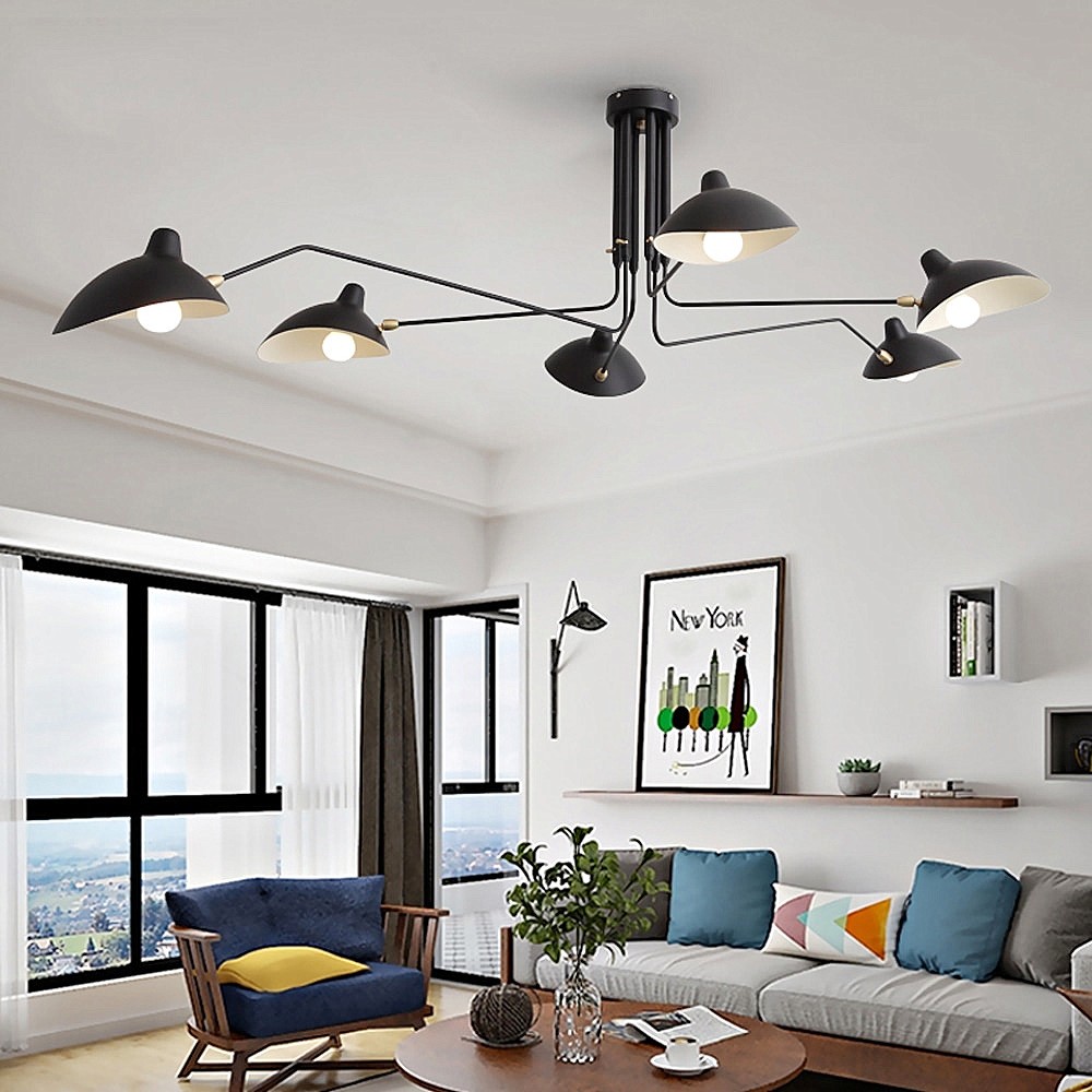 Octavia Duckbill Multihead Ceiling Lamp