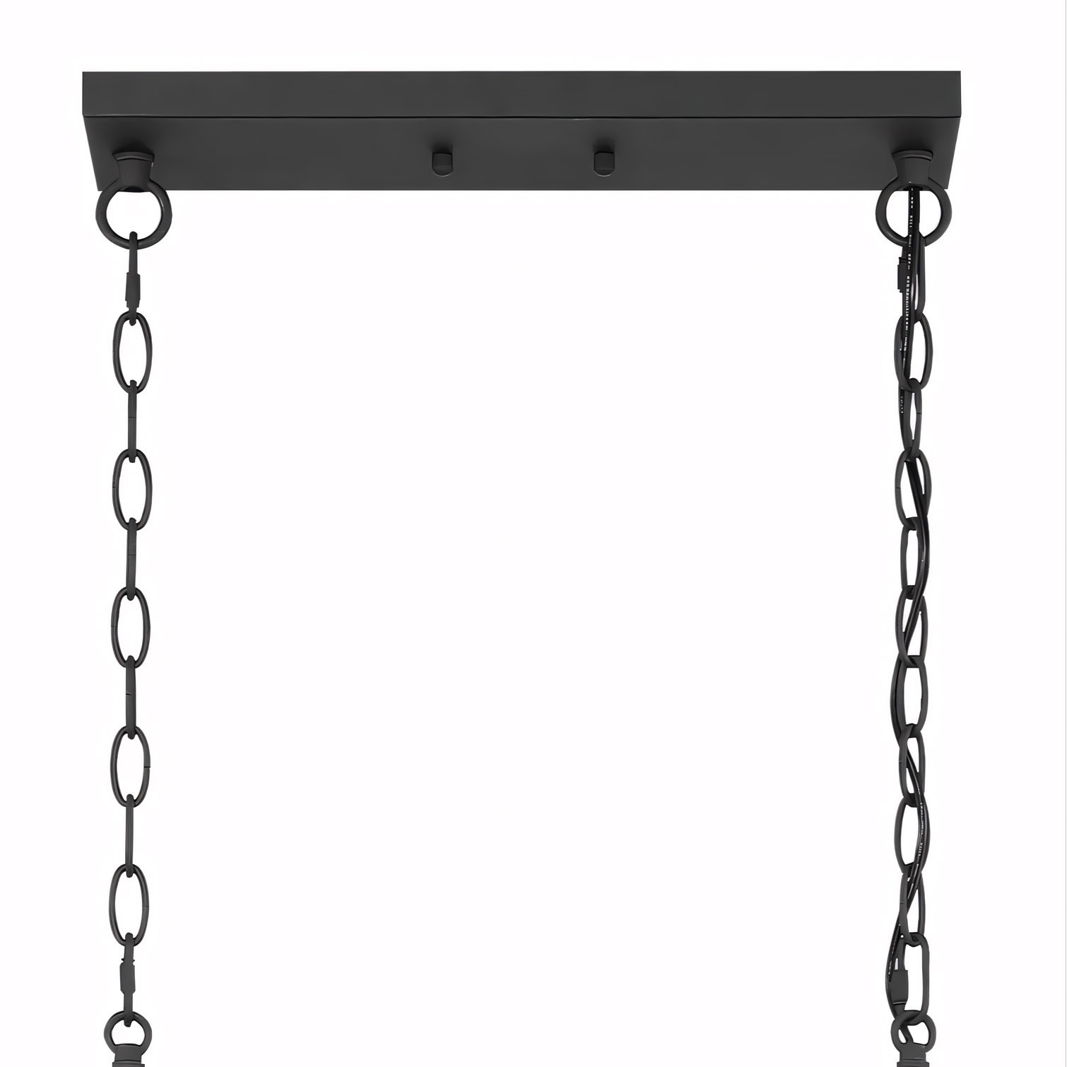 Wrylor Farmhouse 7 Light Steel Rectangle Chandelier