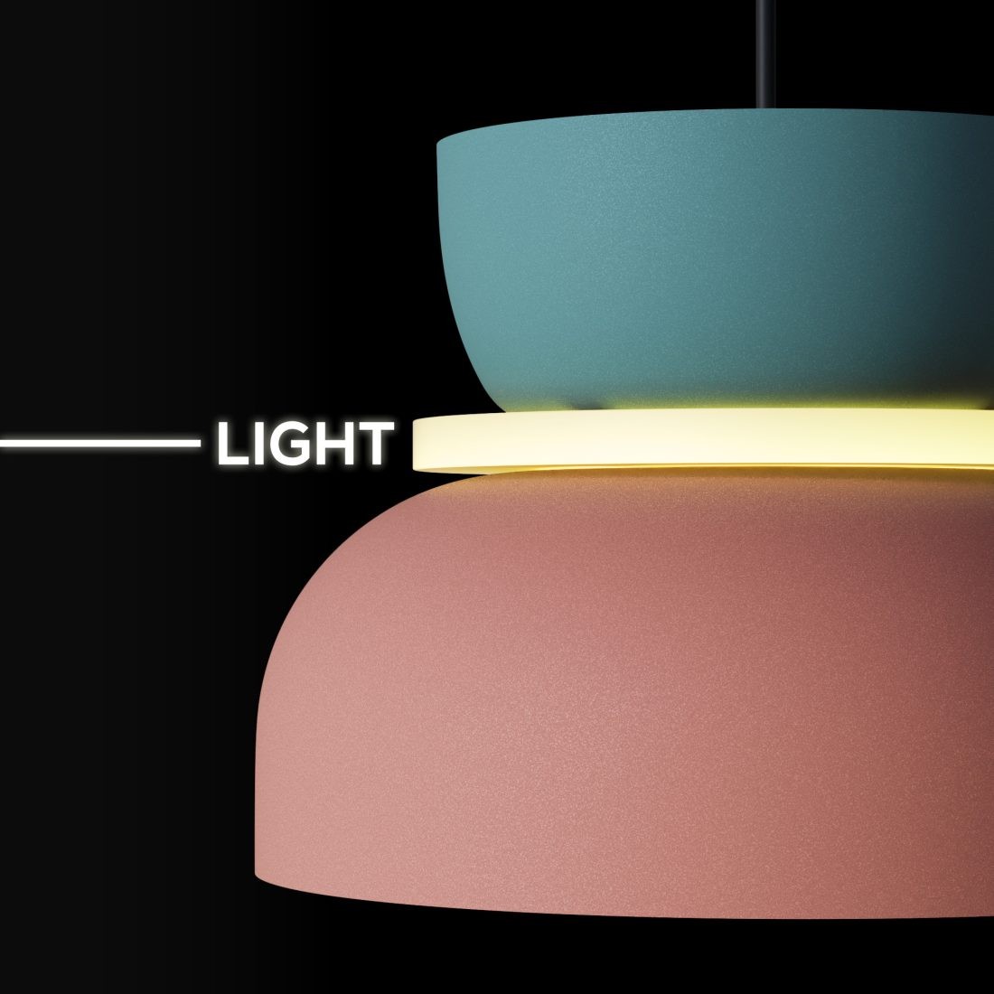 Vesperia Nordic Macaron Pendant Light for Round Dining Table