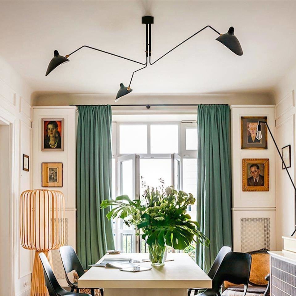 Octavia Duckbill Multihead Ceiling Lamp